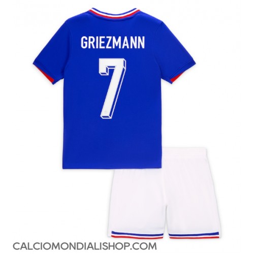 Maglie da calcio Francia Antoine Griezmann #7 Prima Maglia Bambino Europei 2024 Manica Corta (+ Pantaloni corti)